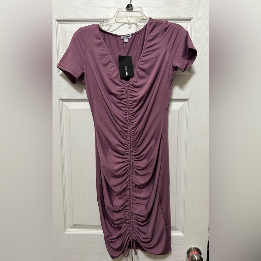 FashionNova Purple Fitted Dress